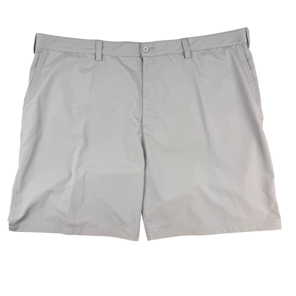 Reebok Golf Shorts Mens 54 Grey Performance Stretch Flat Front DXGC5017‎